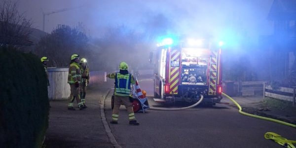 Wohnung in Vollbrand