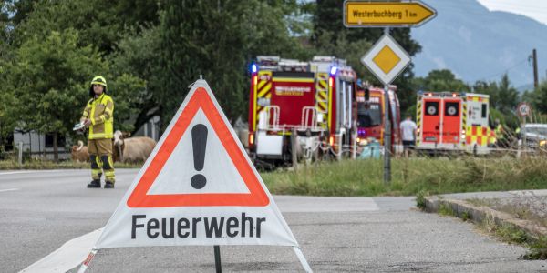 Unfall im Bereich der Grassauer Straße