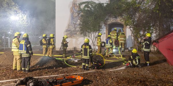 Große Übung am Chiemseeufer