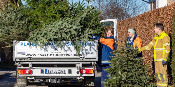 Christbaumsammelaktion der Jugend